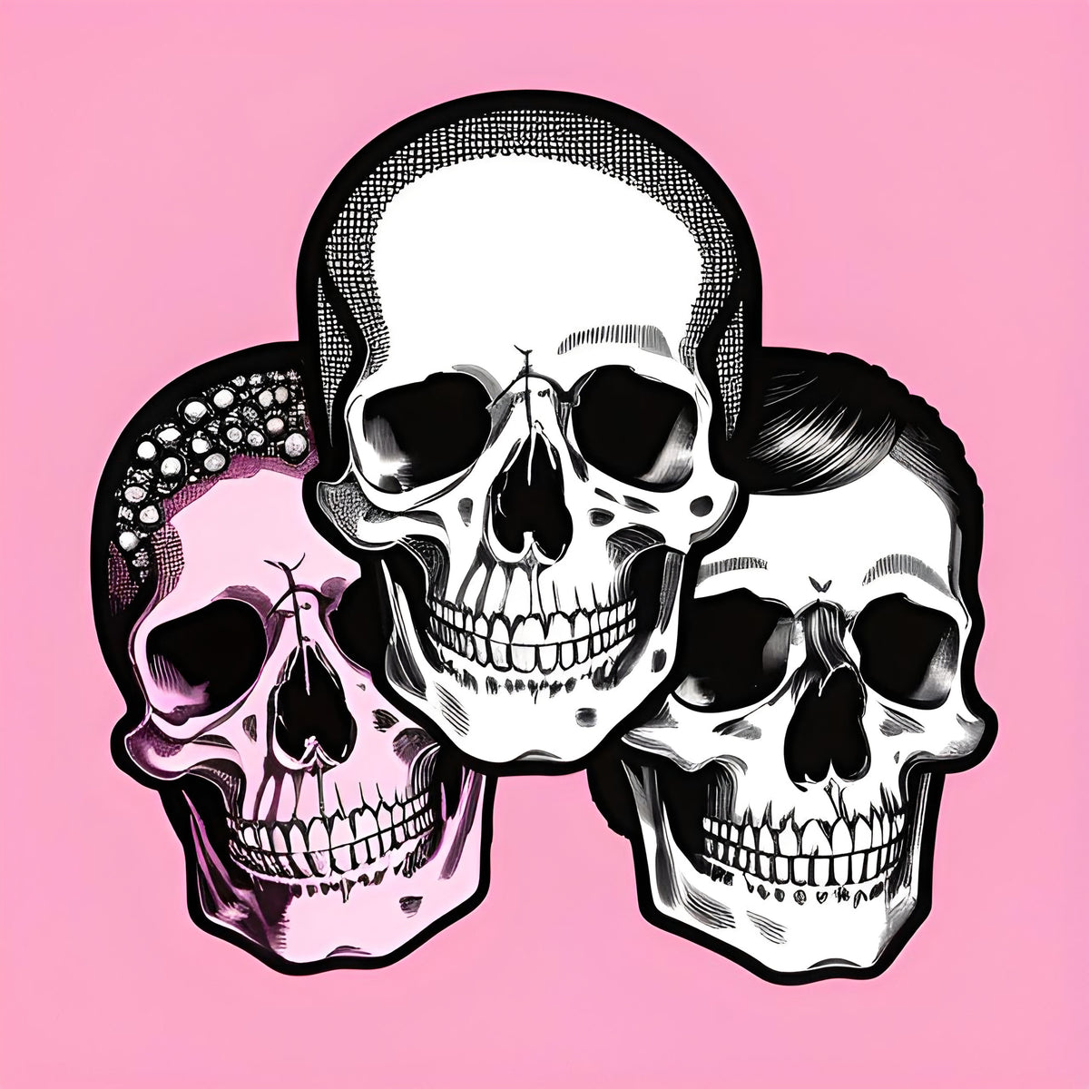 The Pink Triptych of Transience