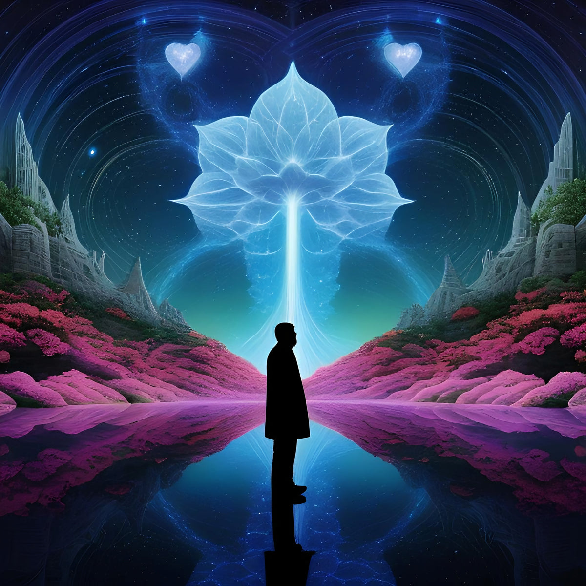 The Cosmic Lotus Awakening