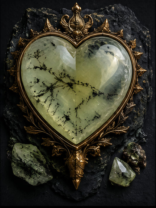 The Mineral Chronicles:Prehnite Matrix