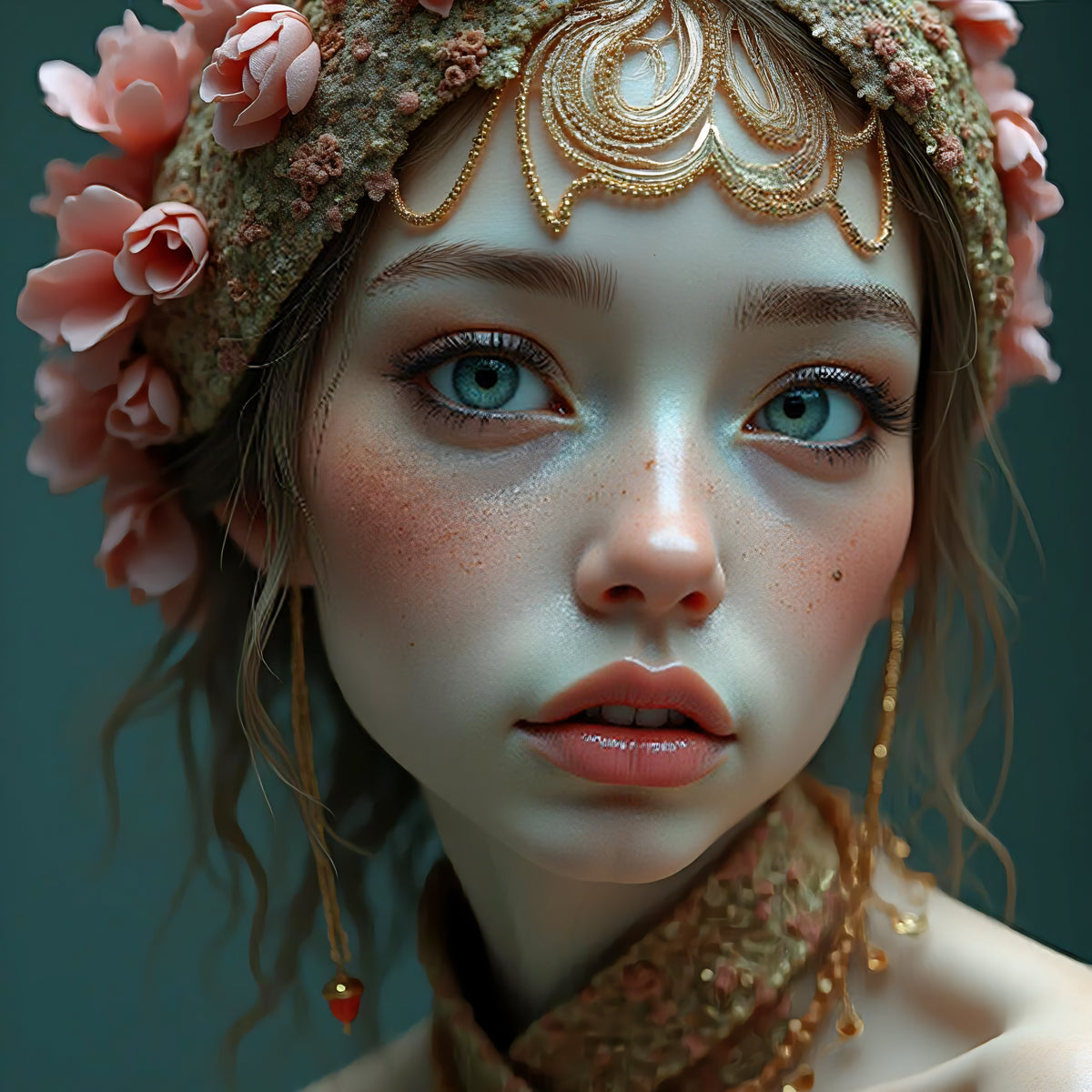 The Flower Queen's Gaze