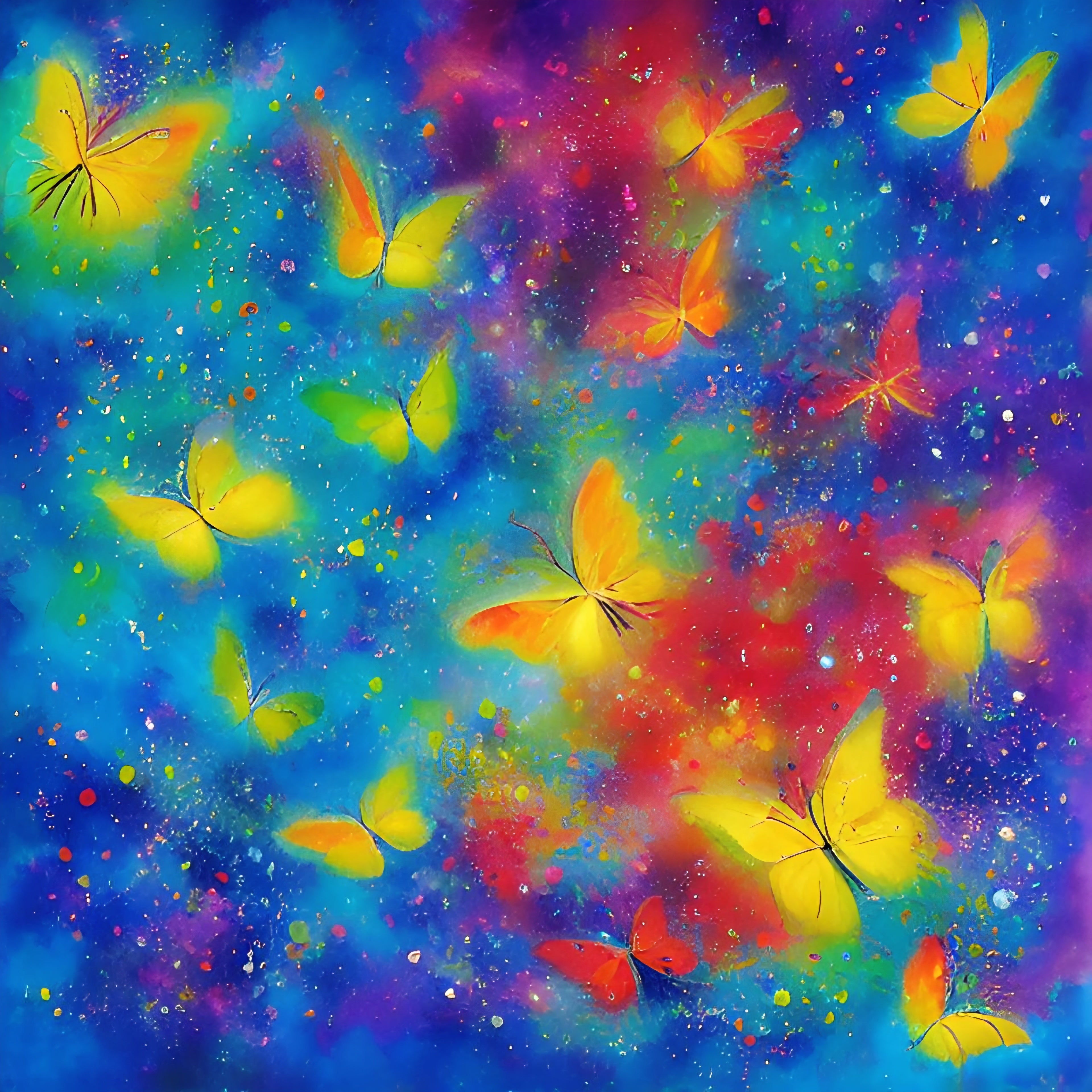 Abstract Butterflies – Bennu