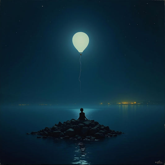 Solitude Illuminated In the The Guiding Light