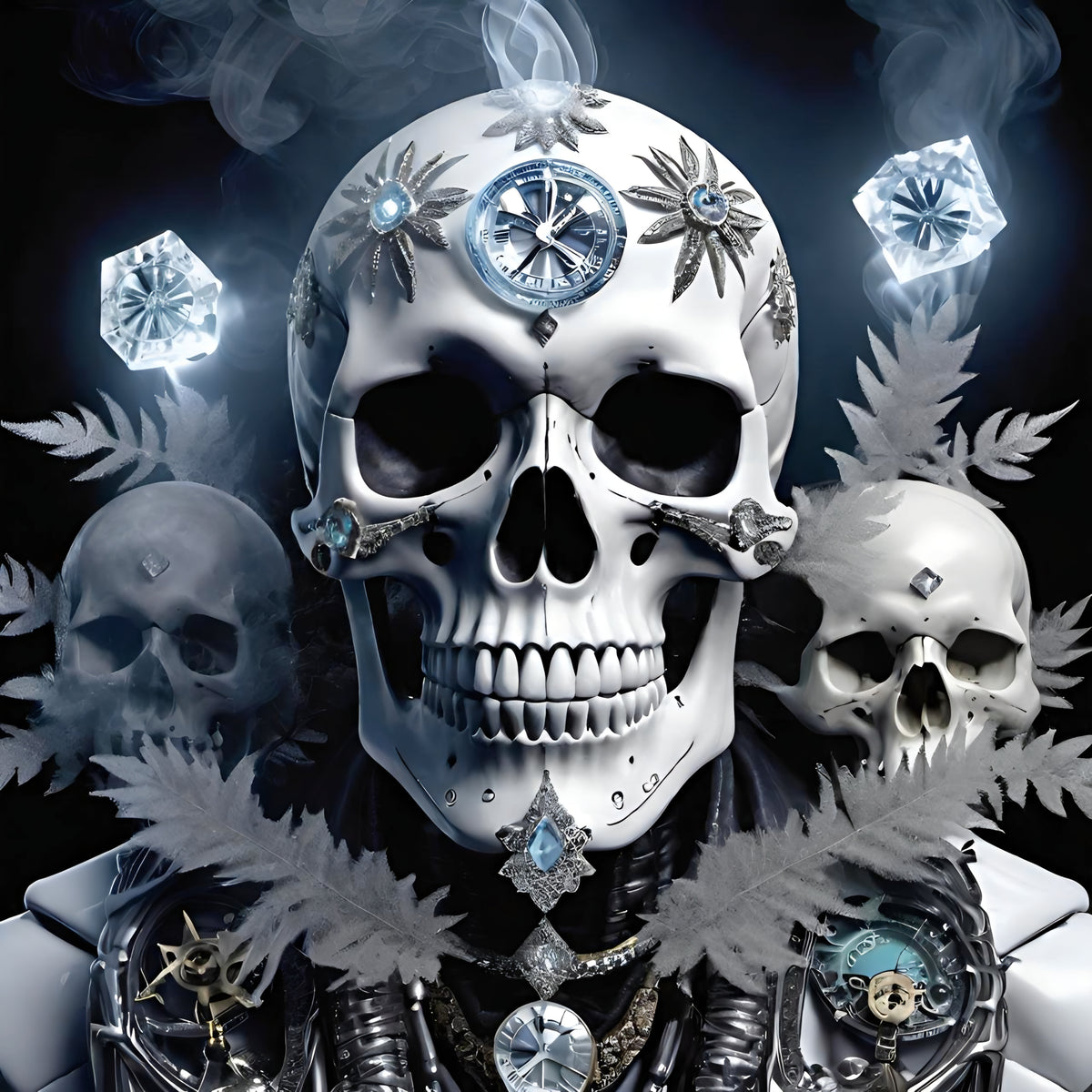 Chronos in Crystal: The Clockwork Mortality