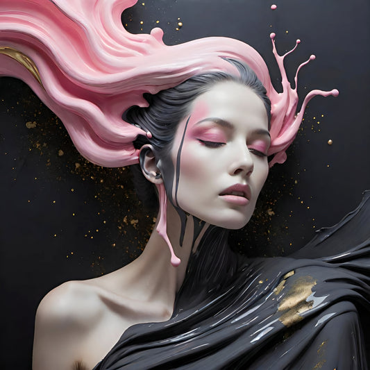 Pink and Black Embrace: The Fluid Identity