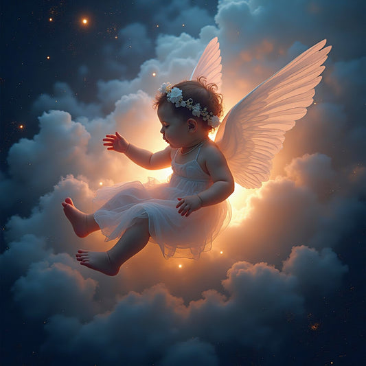Celestial Innocence: The Guardian's Light
