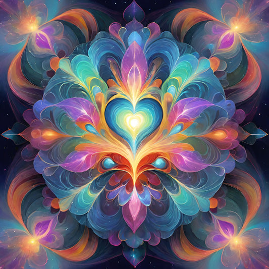 Cosmic Vibrational Heart