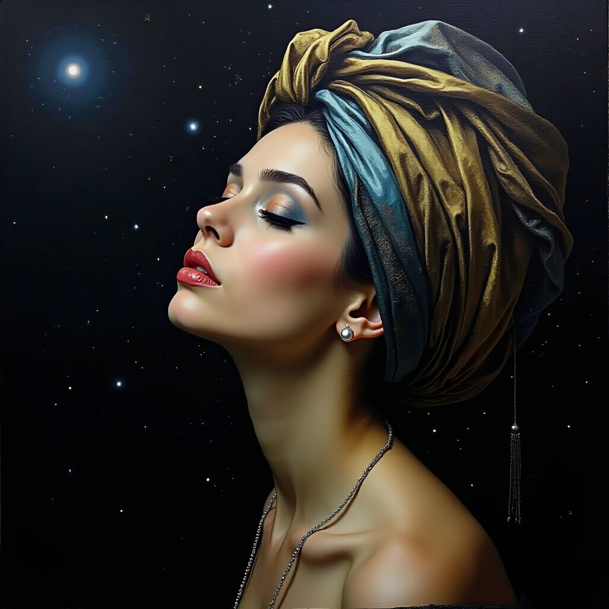 Celestial Reverie Star-Gazer