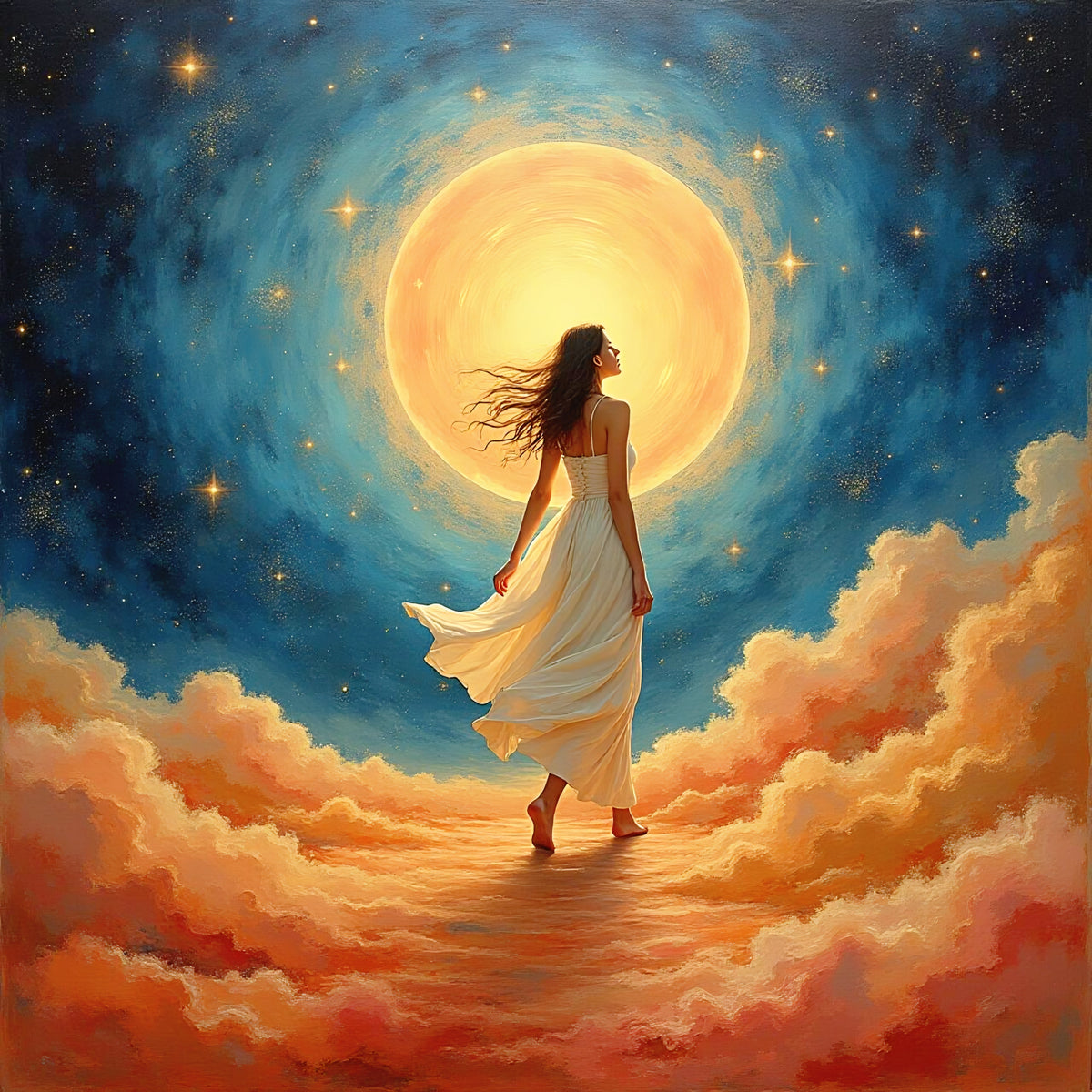 The Lunar Ascent : A walk in the clouds