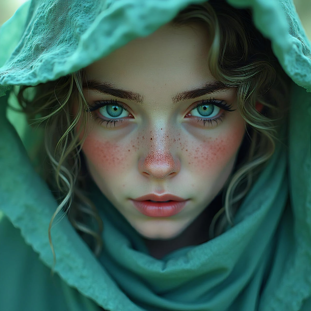 The Forest Sprite Emerald Gaze