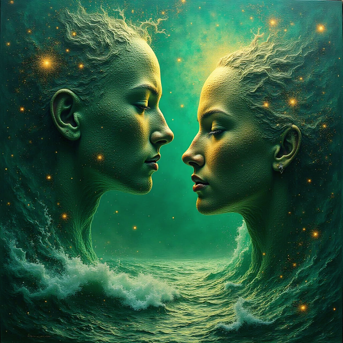 Echoes from the Emerald Depths