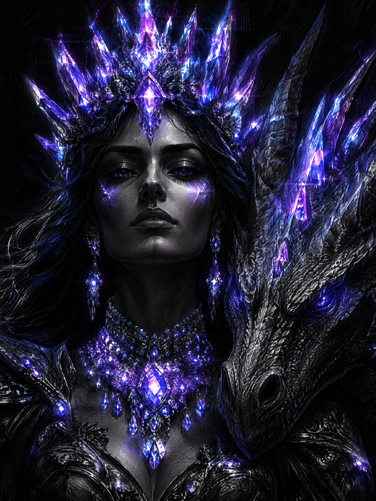 The Dragon Empress Of The Neon Realm