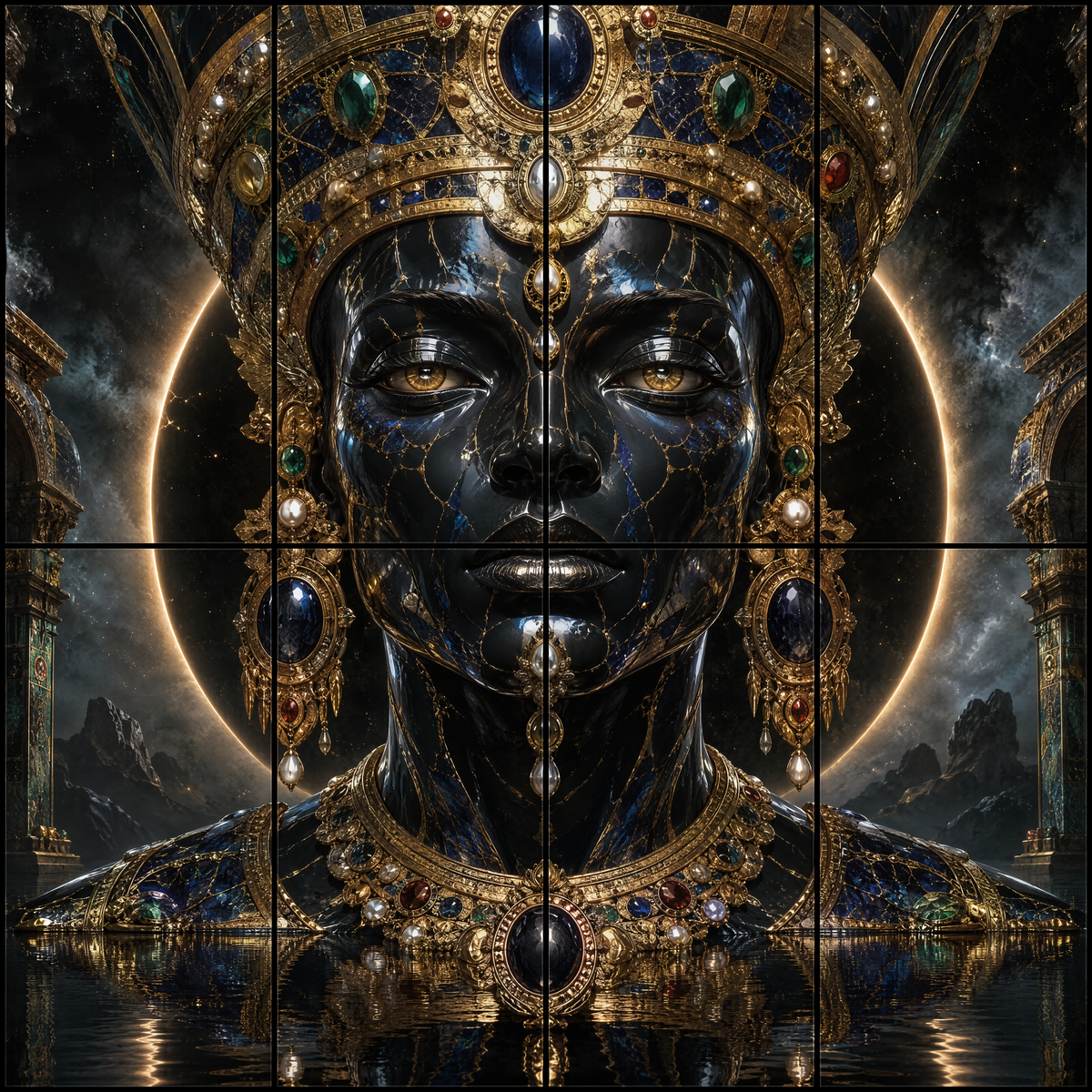 The Eightfold Eclipse:Obsidian Crown Matrix