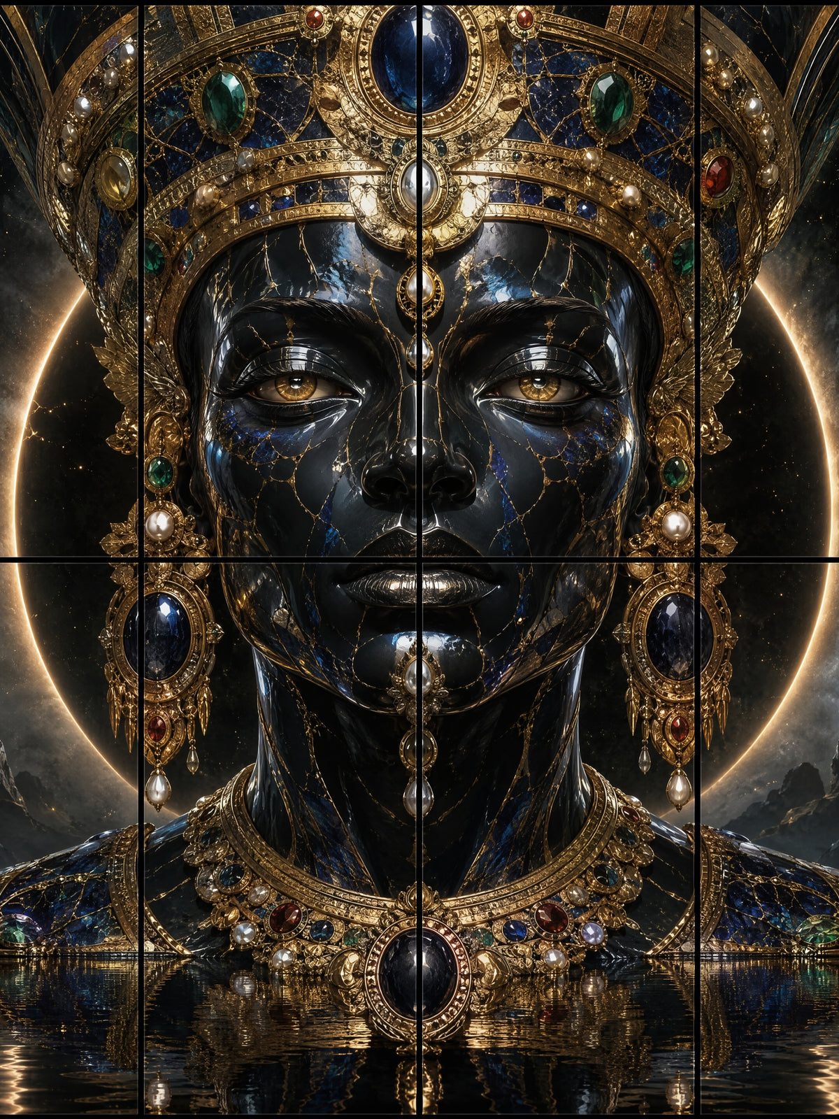 The Eightfold Eclipse:Obsidian Crown Matrix
