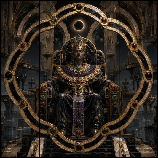 The Eclipse Throne
Eight Panel Orbital Sovereign Matrix