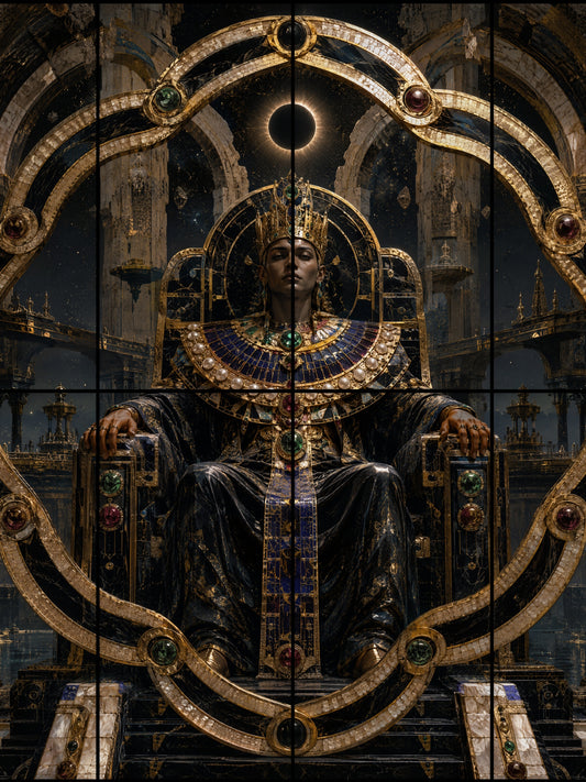The Eclipse Throne
Eight Panel Orbital Sovereign Matrix
