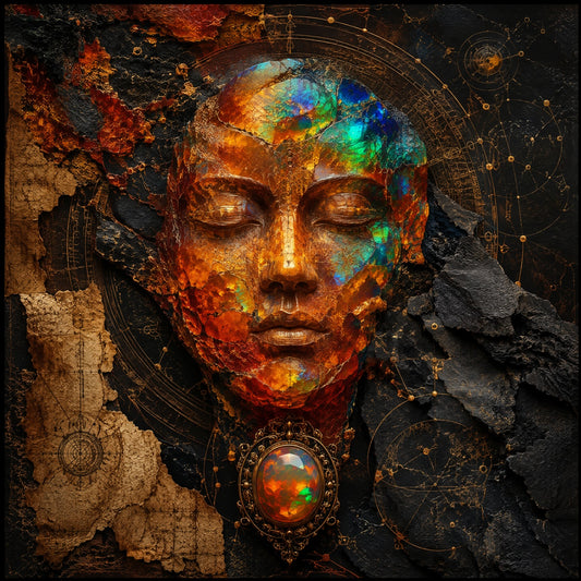 The Fire Opal Amber Sovereign