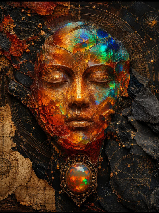 The Fire Opal Amber Sovereign